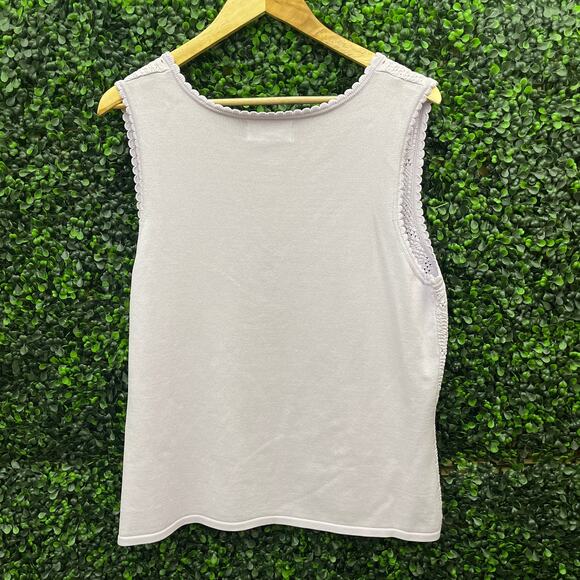 Bloomingdale’s, Knit Sleeveless Blouse, Women’s Size XL - Picture 7 of 7